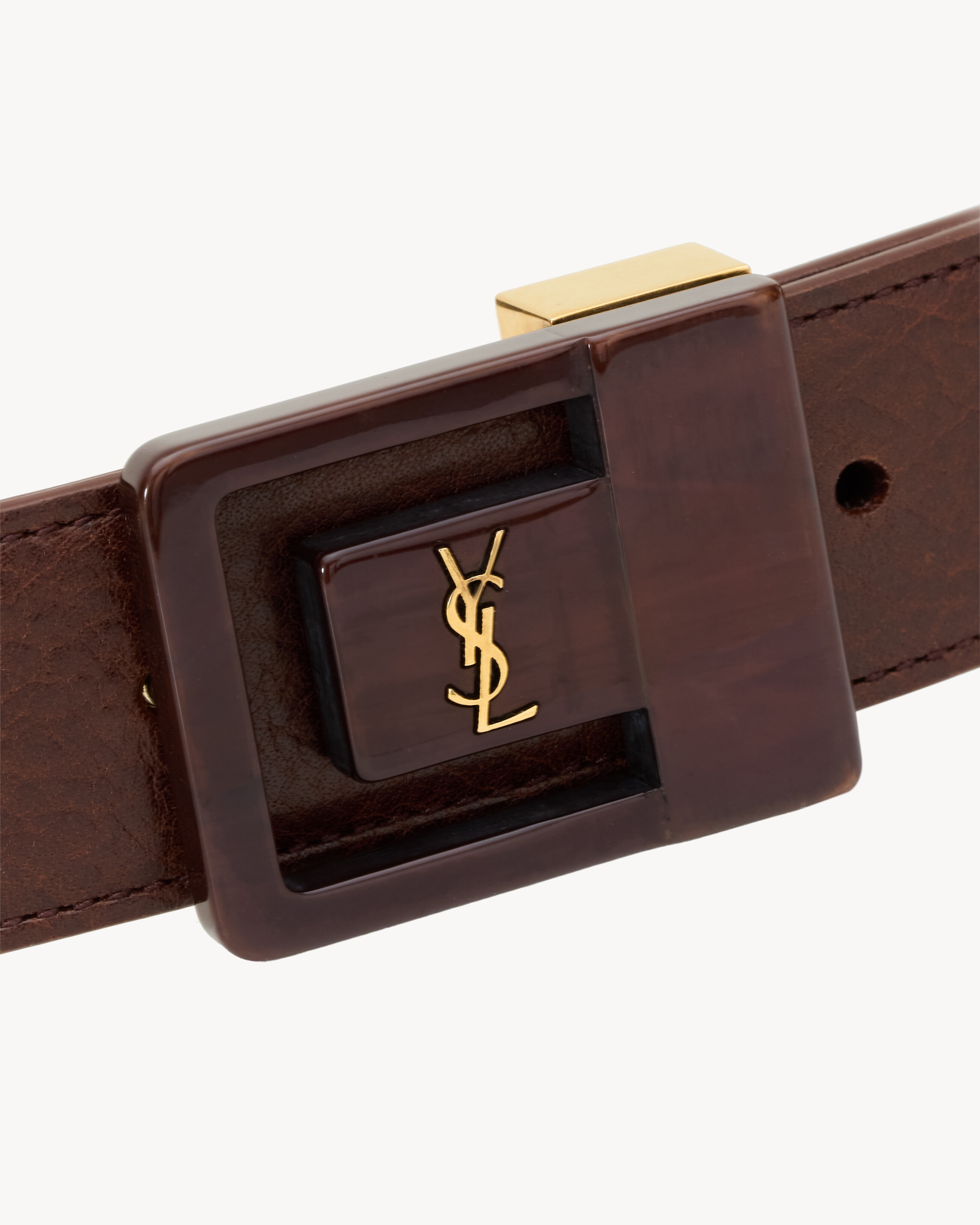 LA 66 BELT IN LEATHER - 4