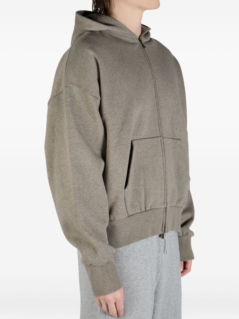 zip-up hoodie - 2