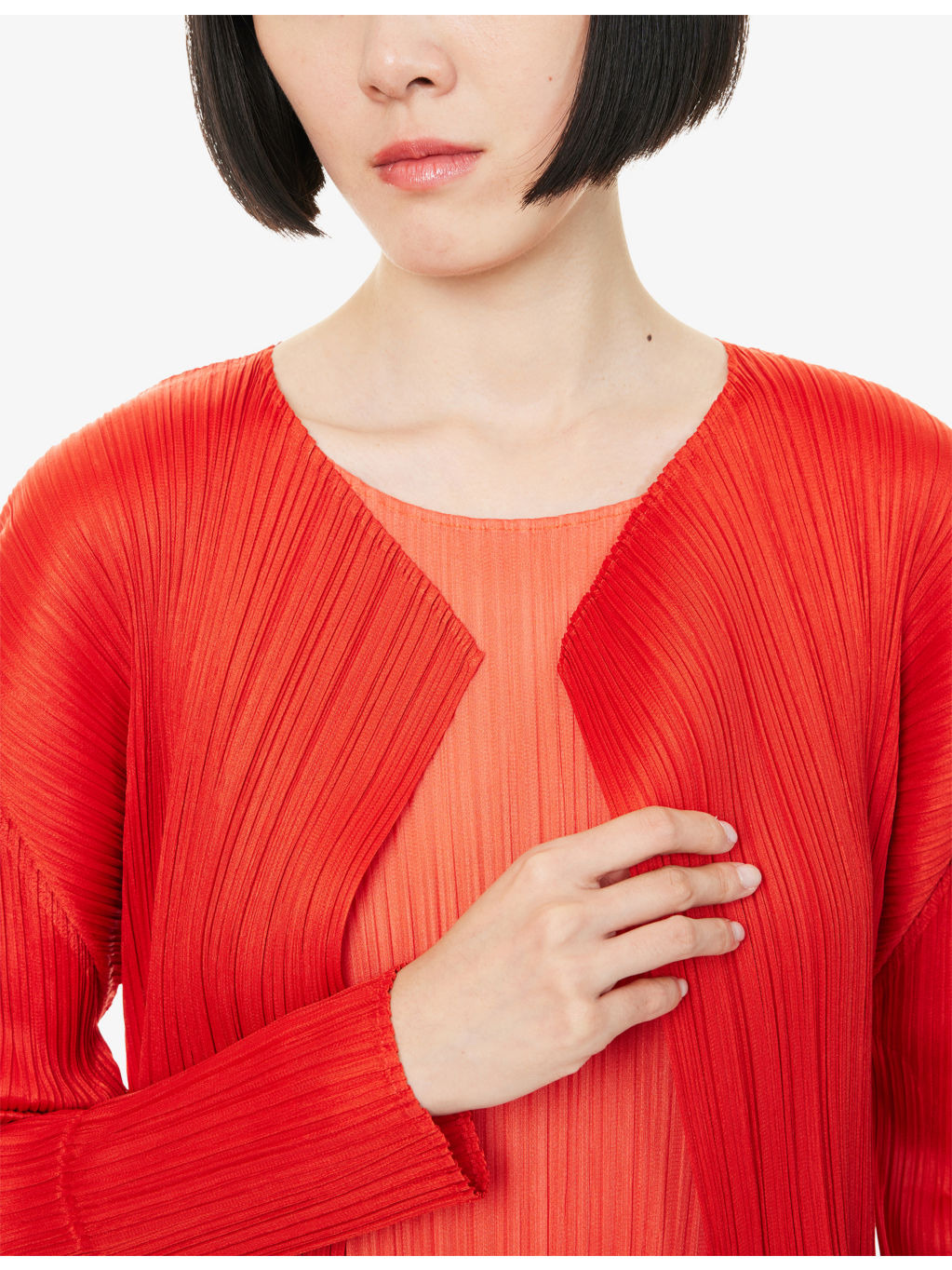 Monthly Colors: July Long-Sleeves Knitted Cardigan - 5