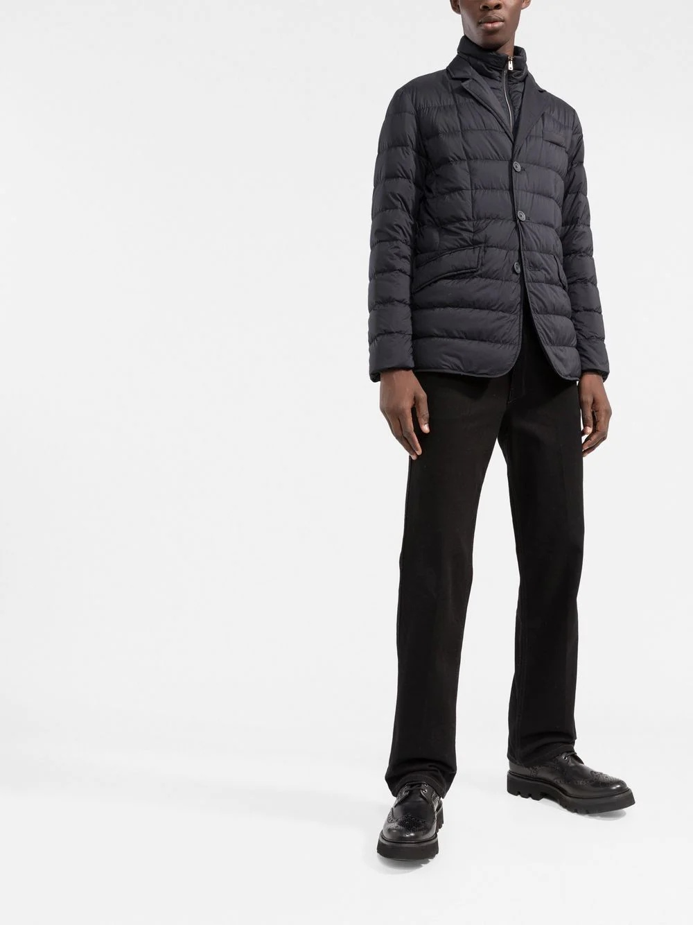 double layer down jacket - 4