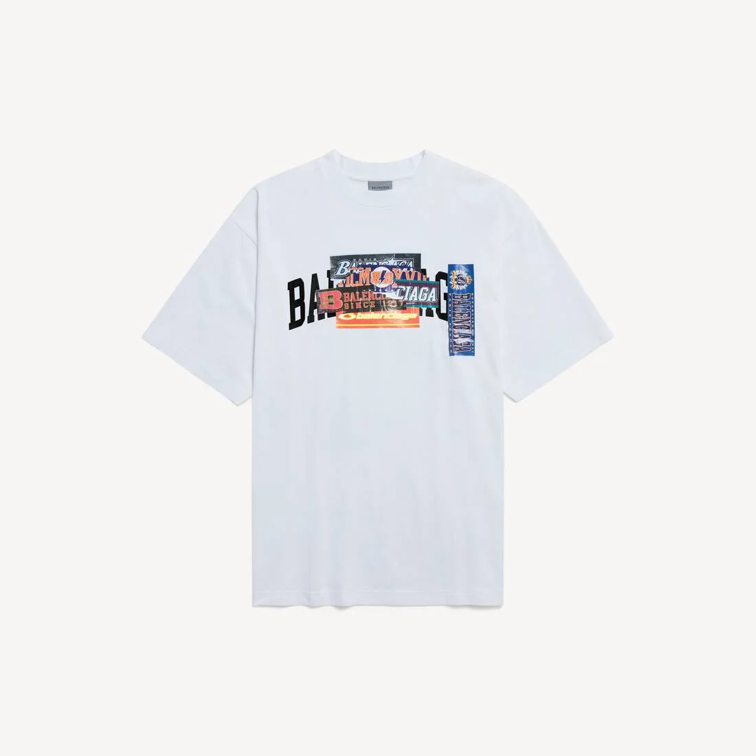 Men's Bumper Stickers Medium Fit T-shirt in White - 1