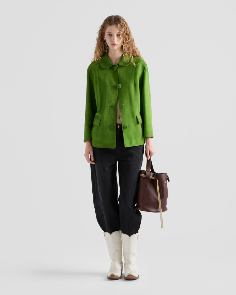 Prada Suede jacket outlook