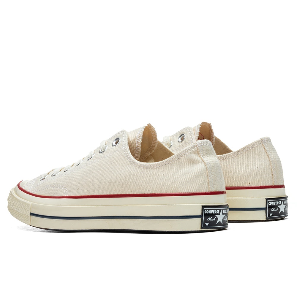 CONVERSE CHUCK '70 OX - PARCHMENT/GARNET/EGRET - 3