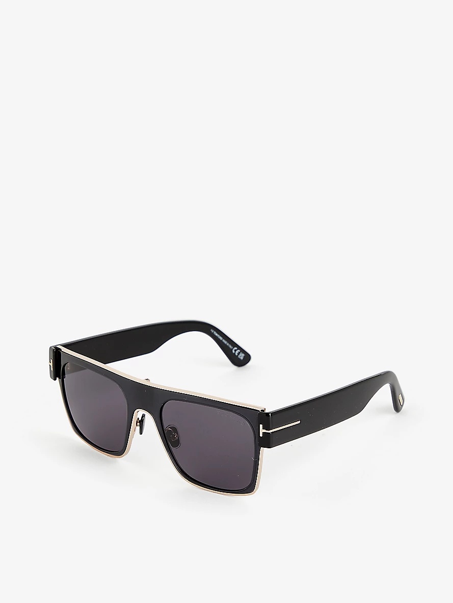 FT1073 Edwin square-frame metal sunglasses - 3