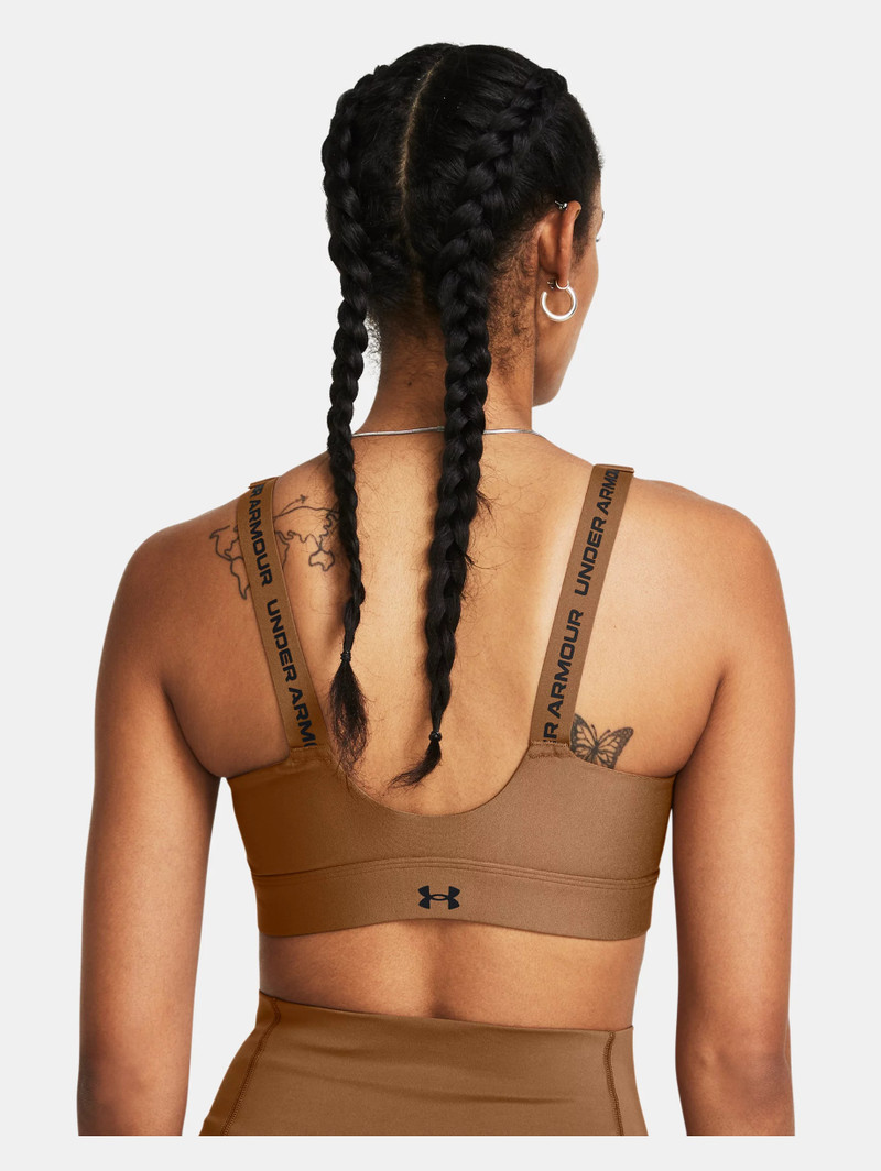 Women's UA Infinity 2.0 High Zip Sports Bra 4