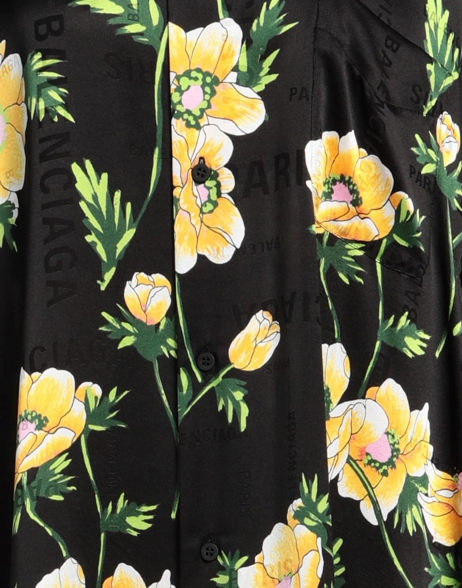 Black Women's Floral Shirts & Blouses - 4