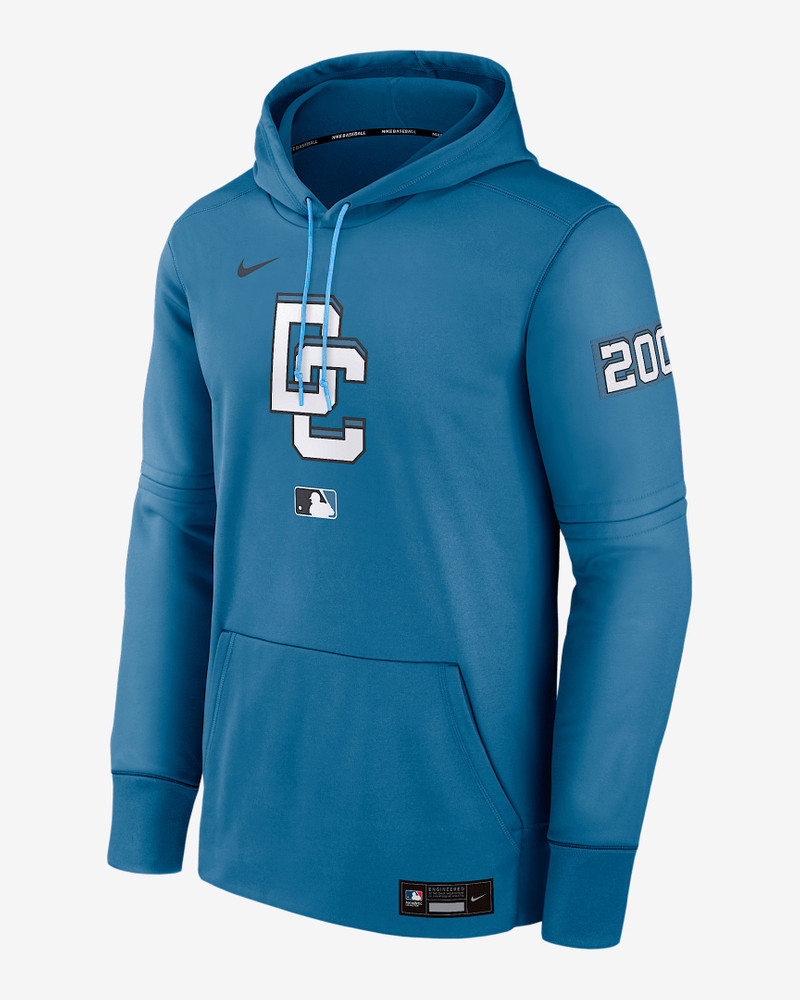Washington Nationals Authentic Collection City Connect Men's Nike Therma MLB Pullover Hoodie 1