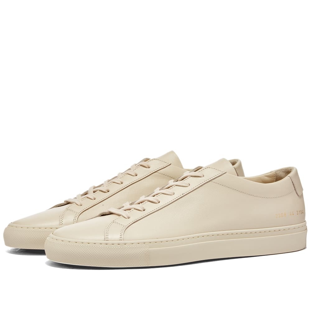 Common Projects Original Achilles Low Saffiano - 1