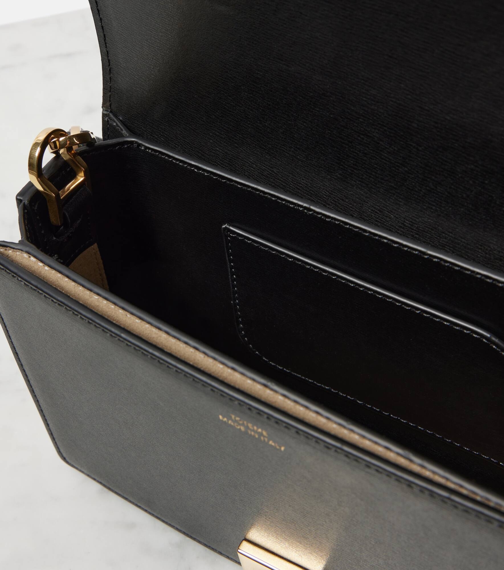 T-Flap Mini leather crossbody bag - 3
