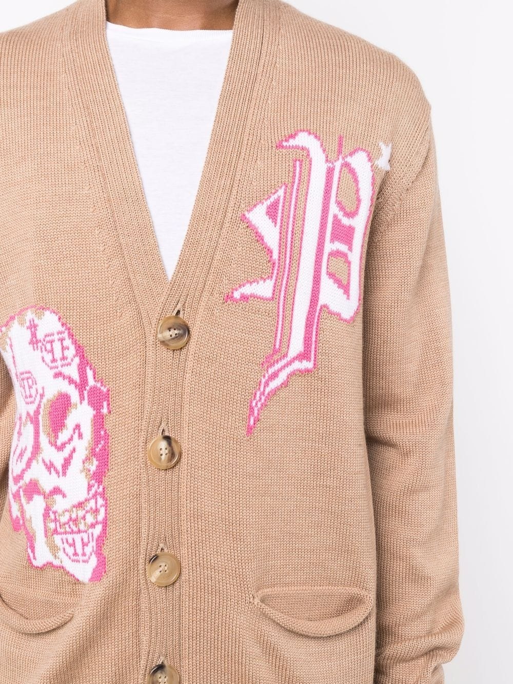 merino wool cardigan - 5