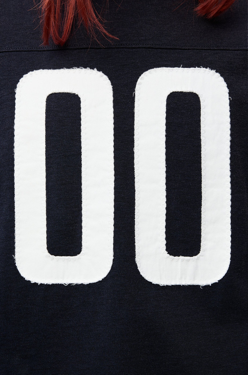 Regular fit T-shirt in cotton and viscose 5