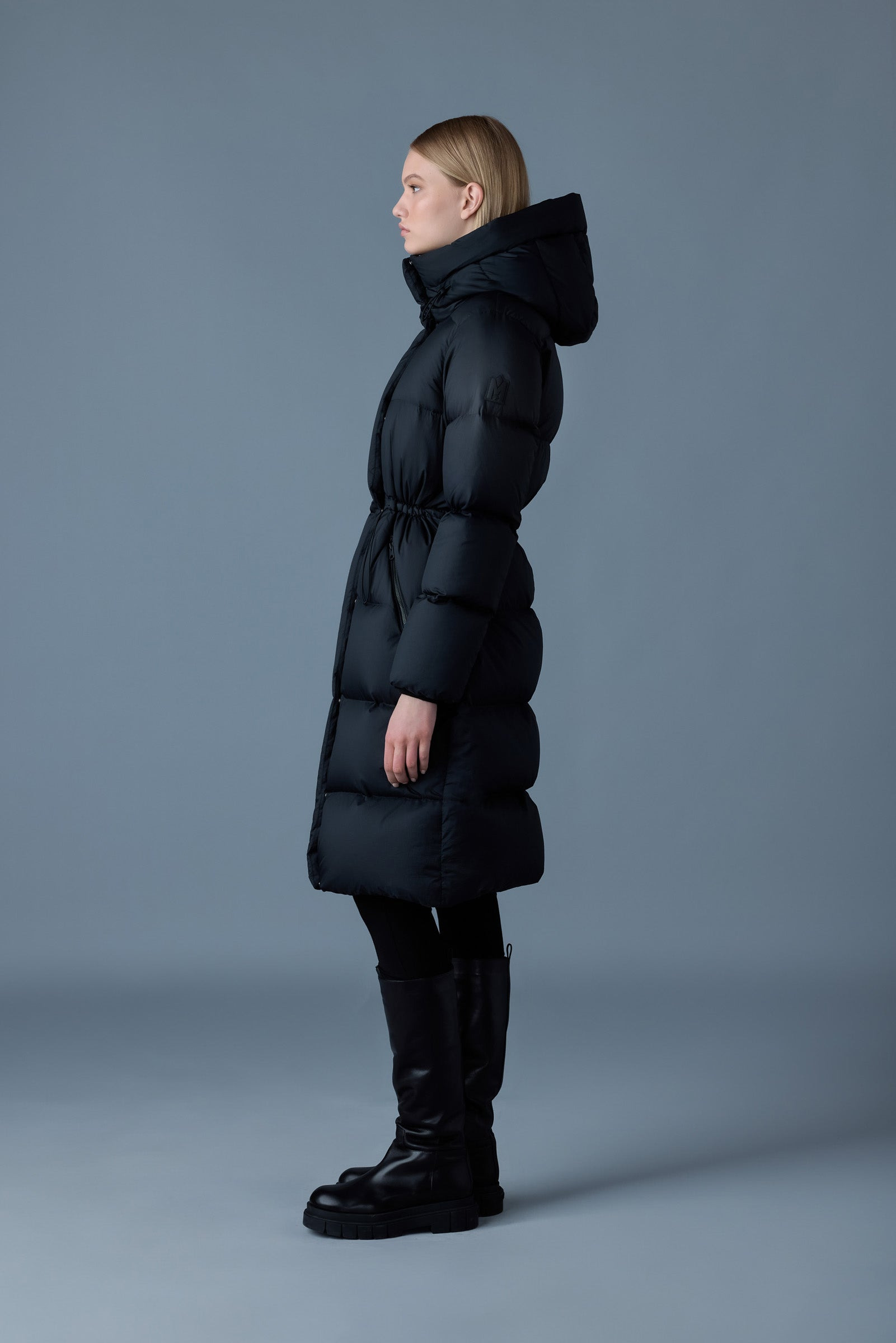 ISHANI-SW Softwash long down coat with hood - 4