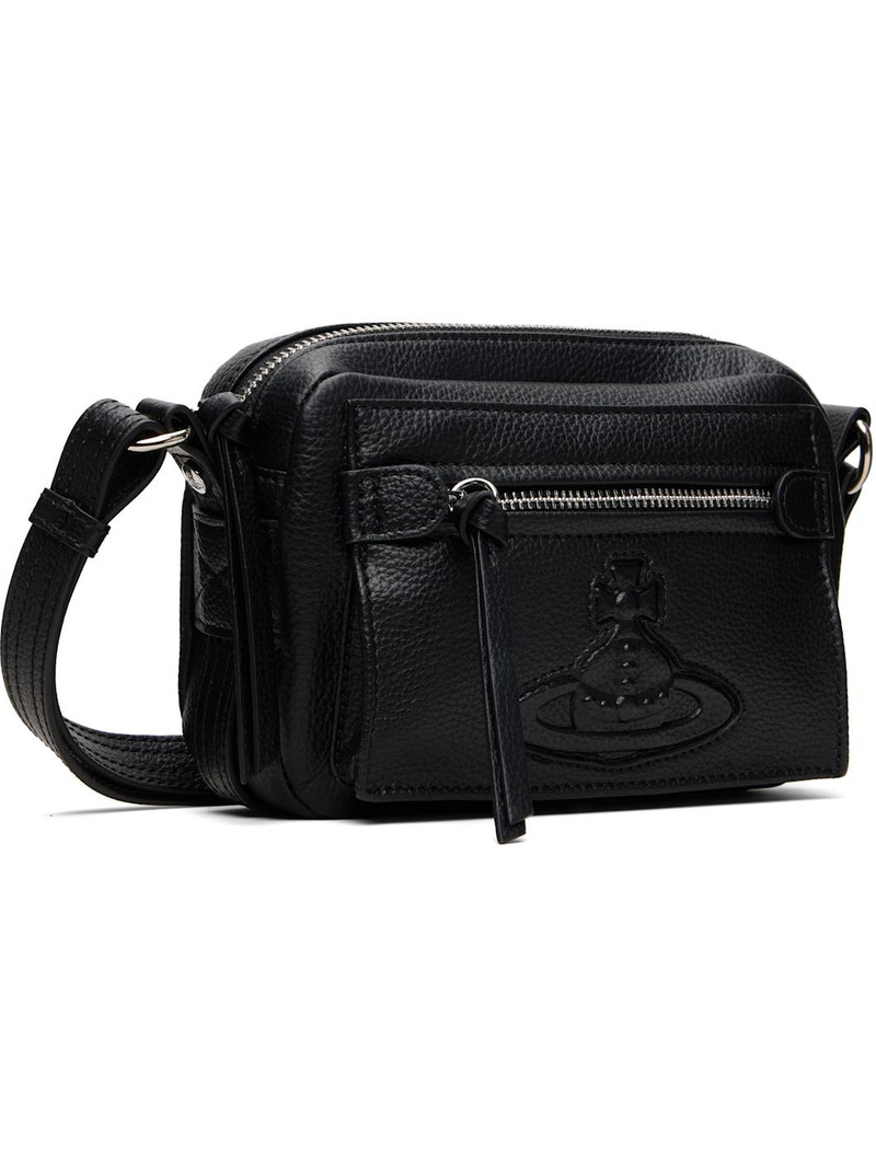 Vivienne Westwood Black Hannah Crossbody Bag outlook