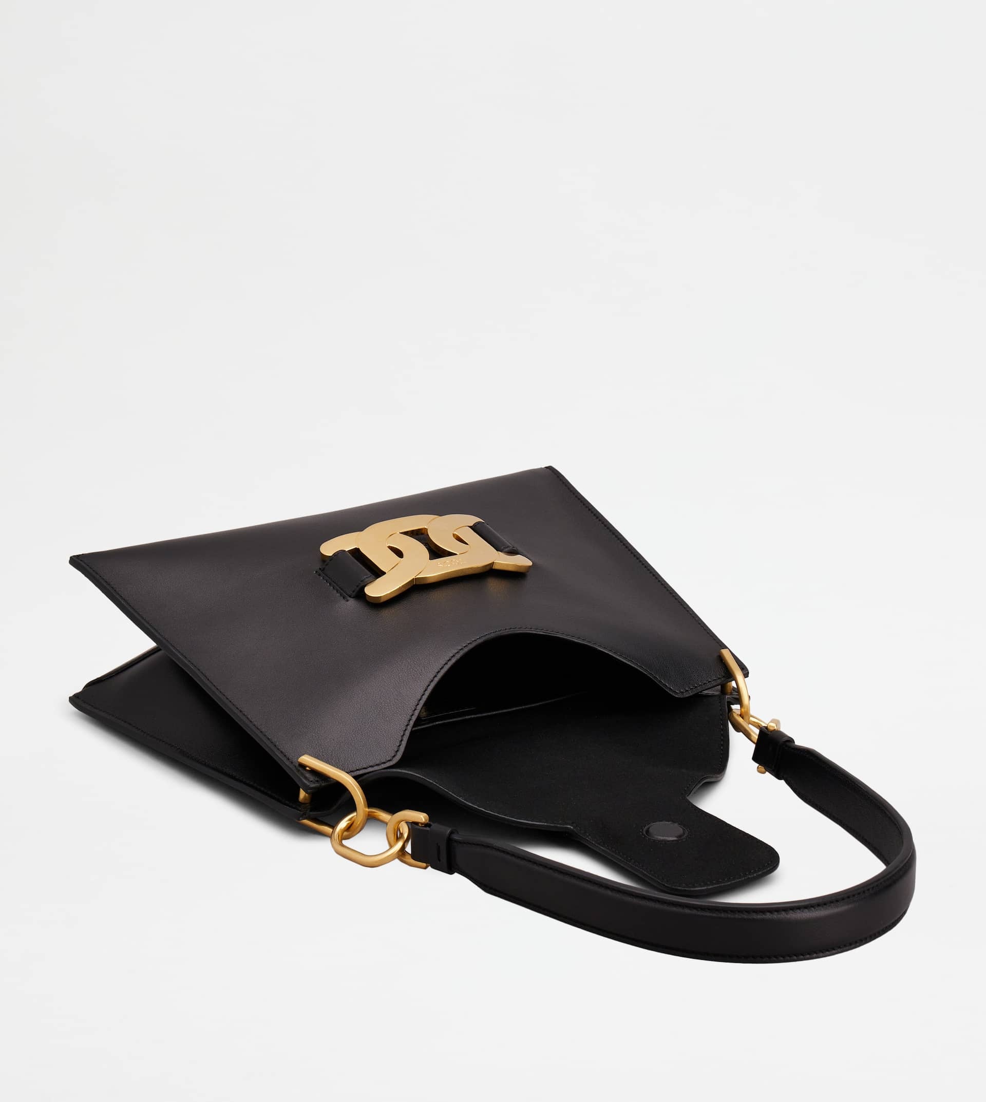 KATE SHOULDER BAG IN LEATHER SMALL - BLACK - 3