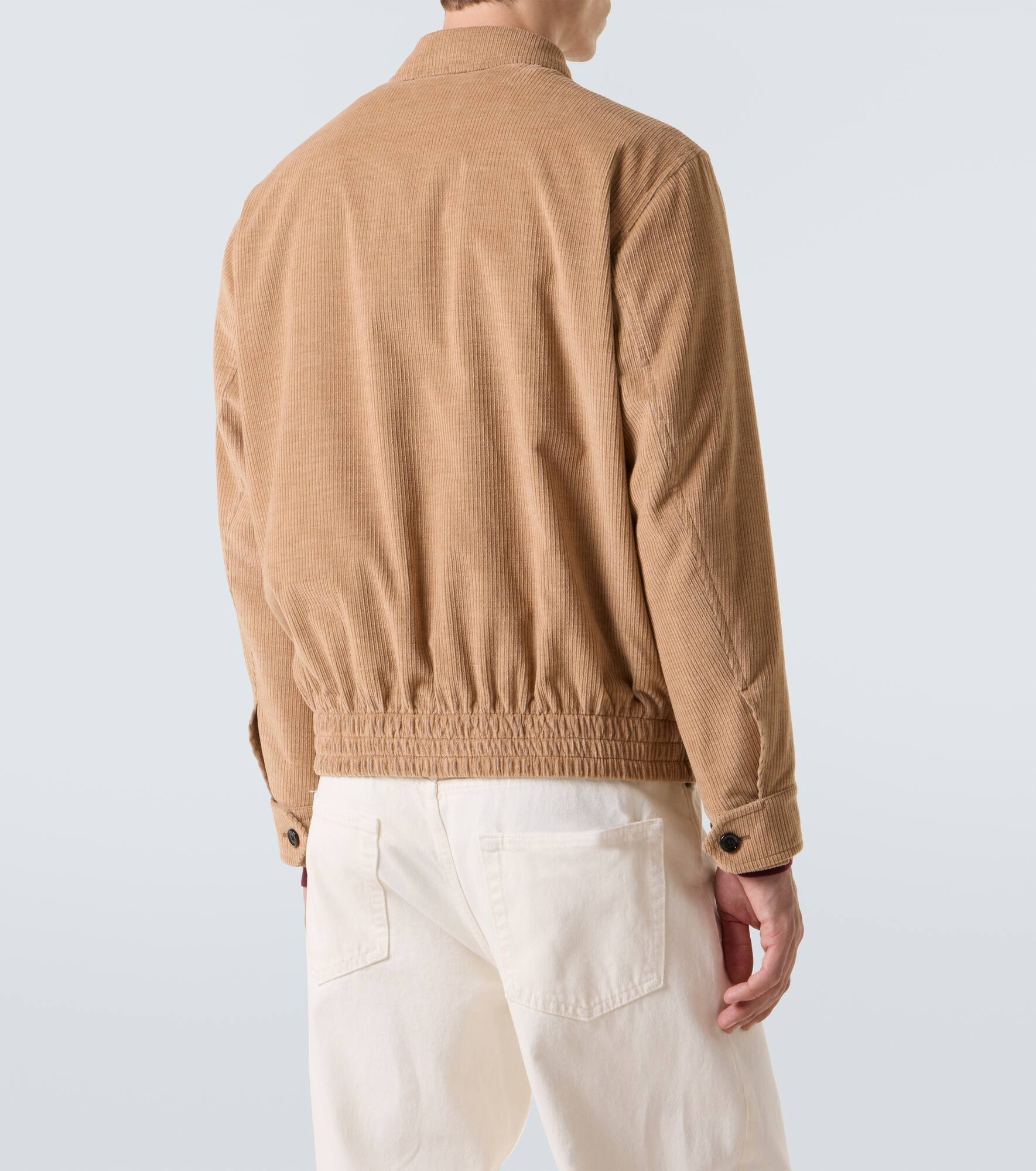 Cotton and alpaca corduroy jacket - 4