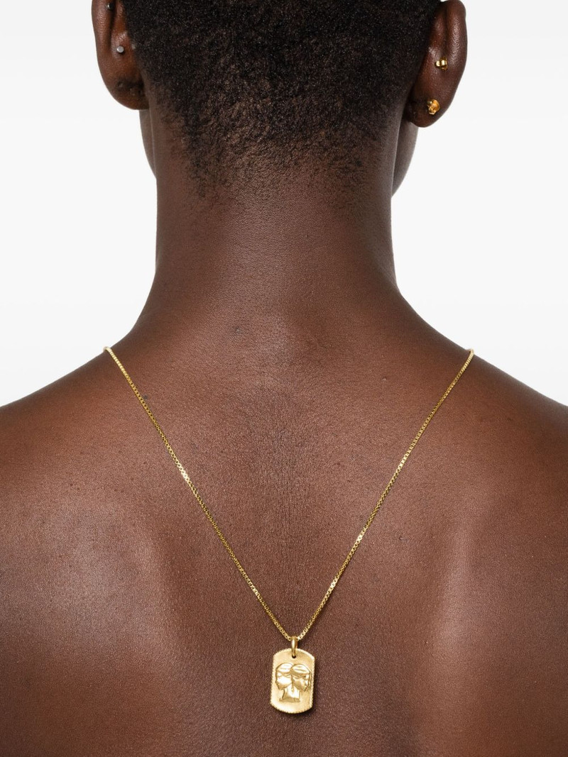maje gemini-emblem necklace outlook