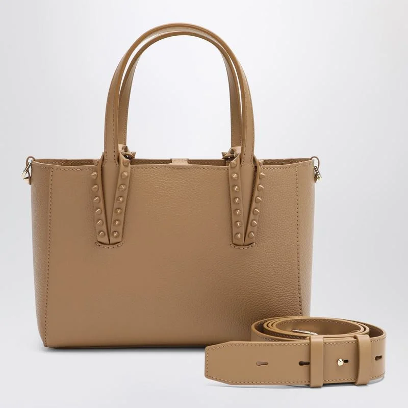 Christian Louboutin Beige Cabata Mini Tote Bag - 1