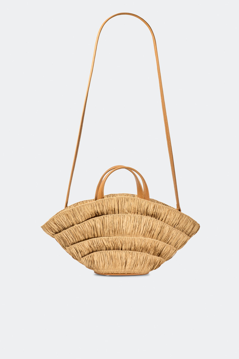 SIMONMILLER Fan Mini Mercado Tote in Natural outlook