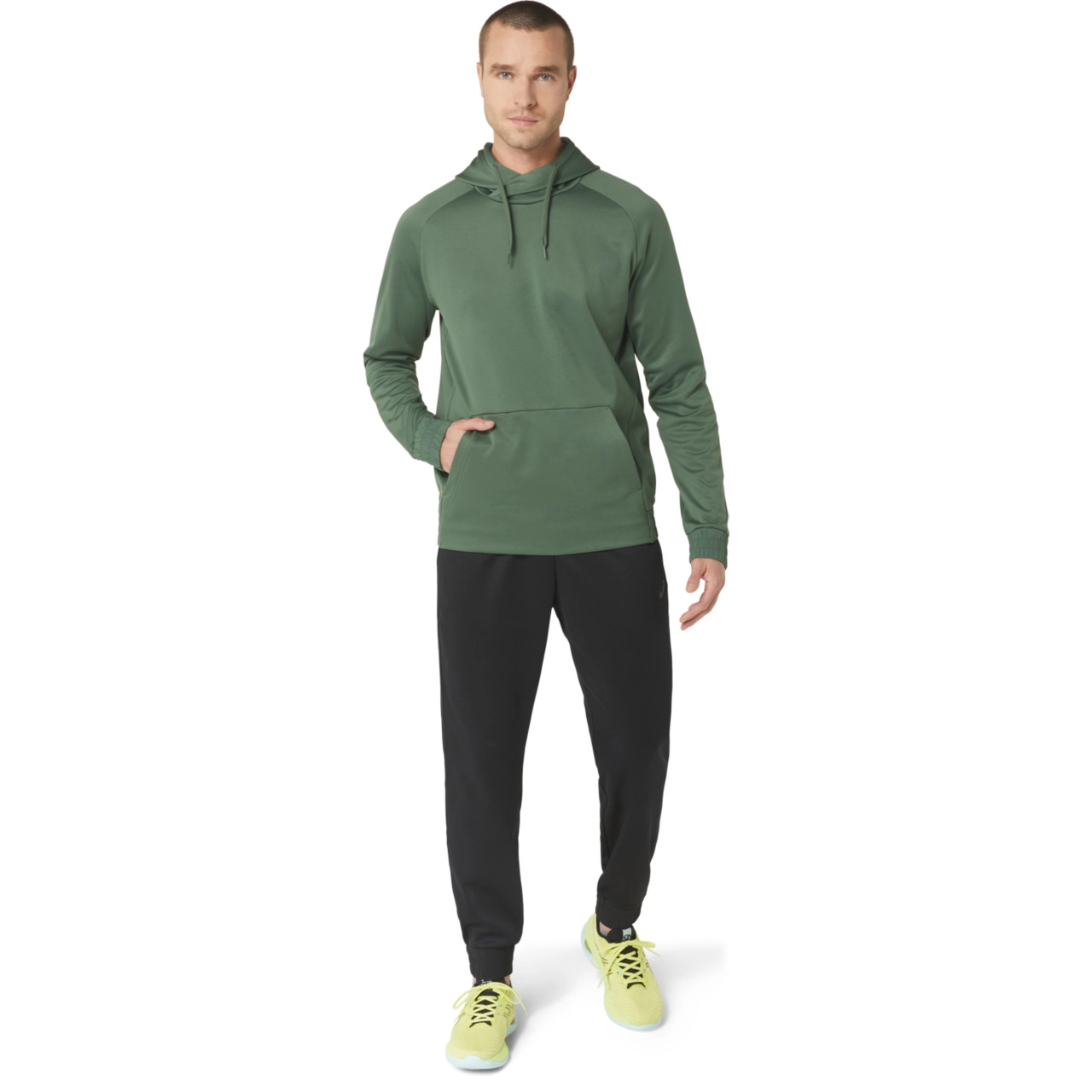 BRUSHED FLEECE PULLOVER HOODIE - 9