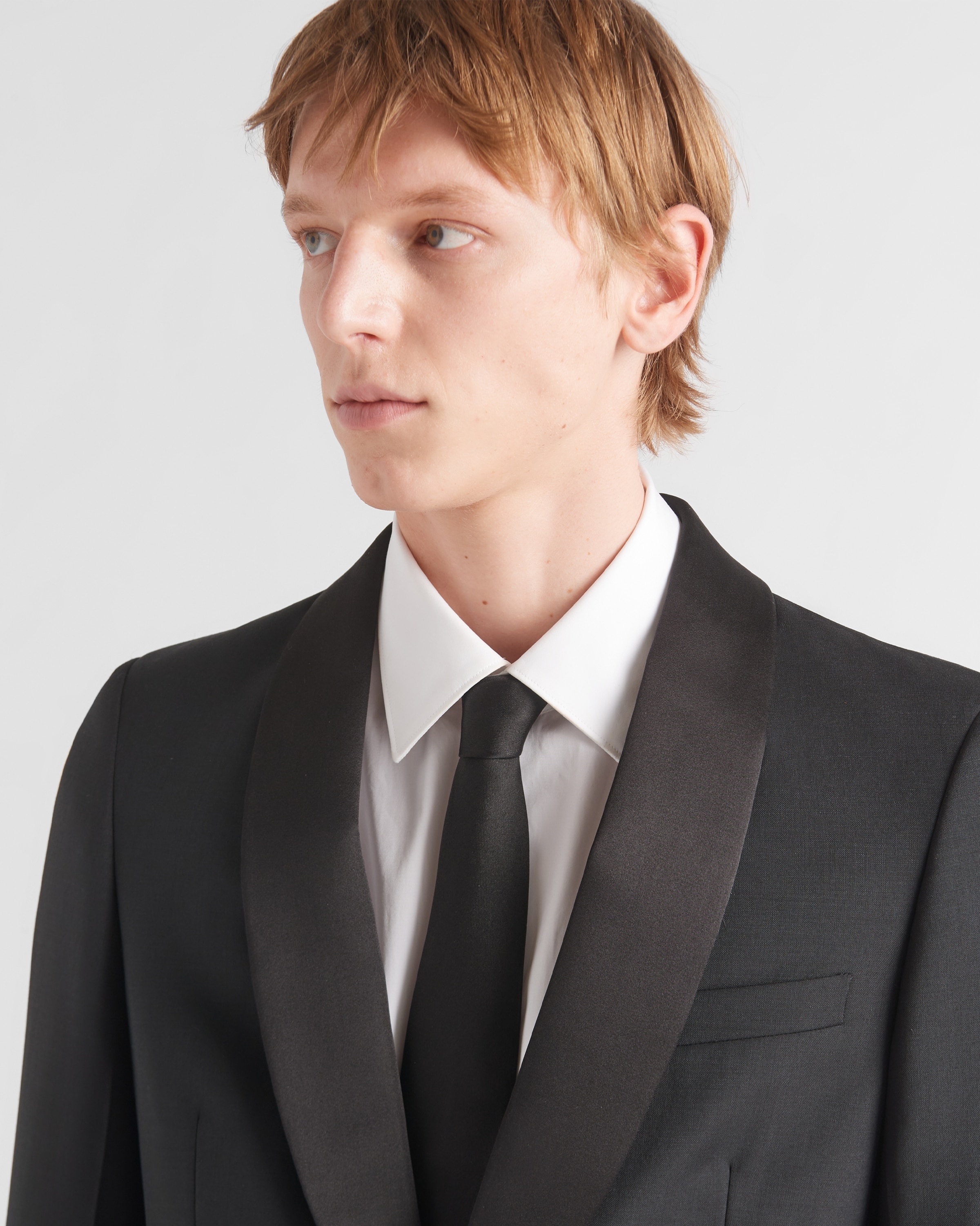 Single-breasted wool and mohair tuxedo - 4