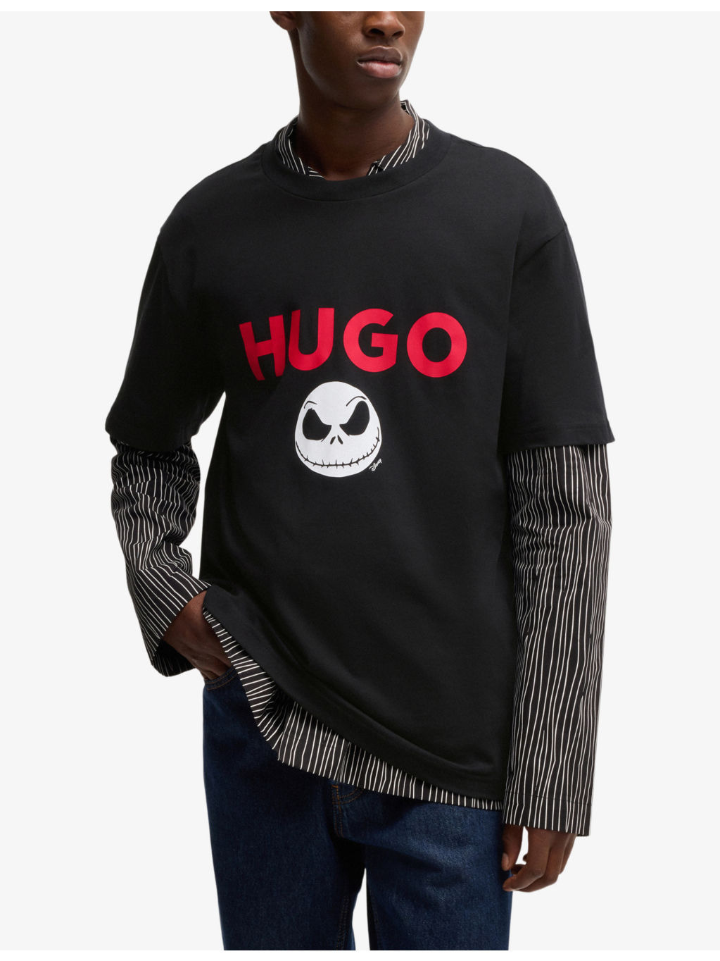 Crewneck graphic-print cotton-jersey T-shirt - 3