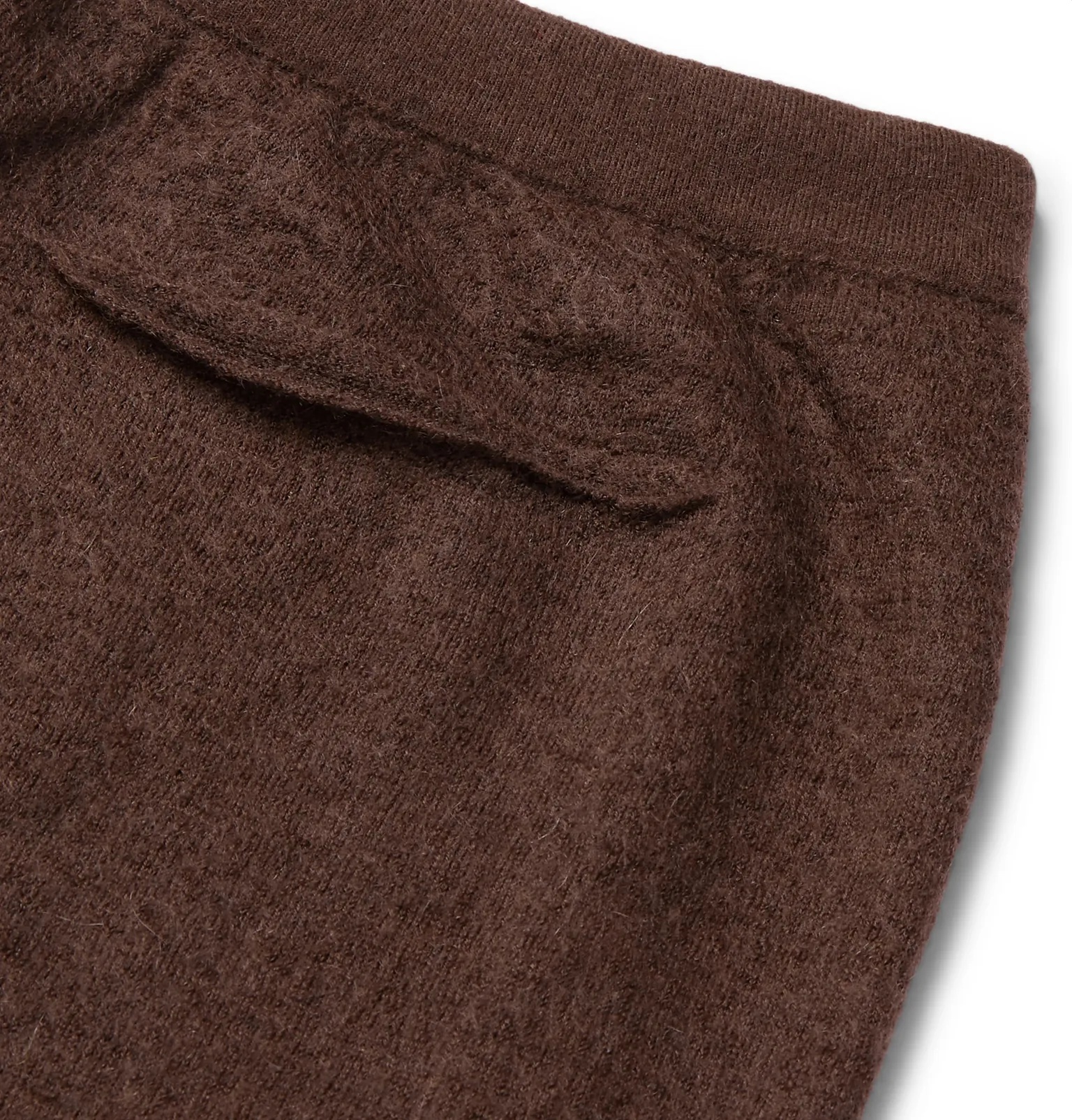 Tapered Boiled Cashmere Sweatpants - 5