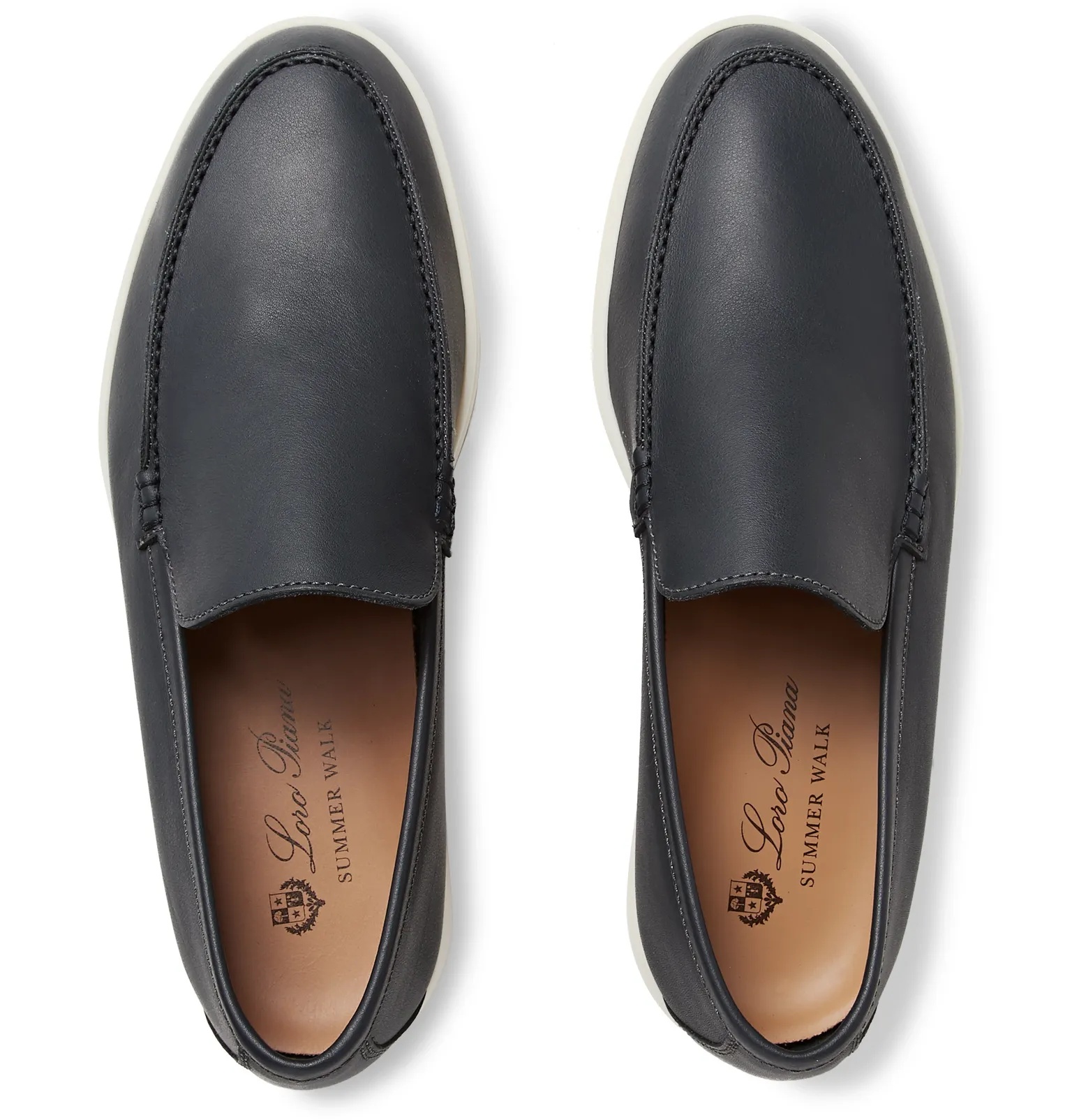 Summer Walk Leather Loafers - 8