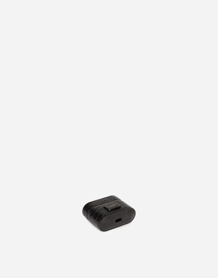 Leather airpods pro case with plate - 5