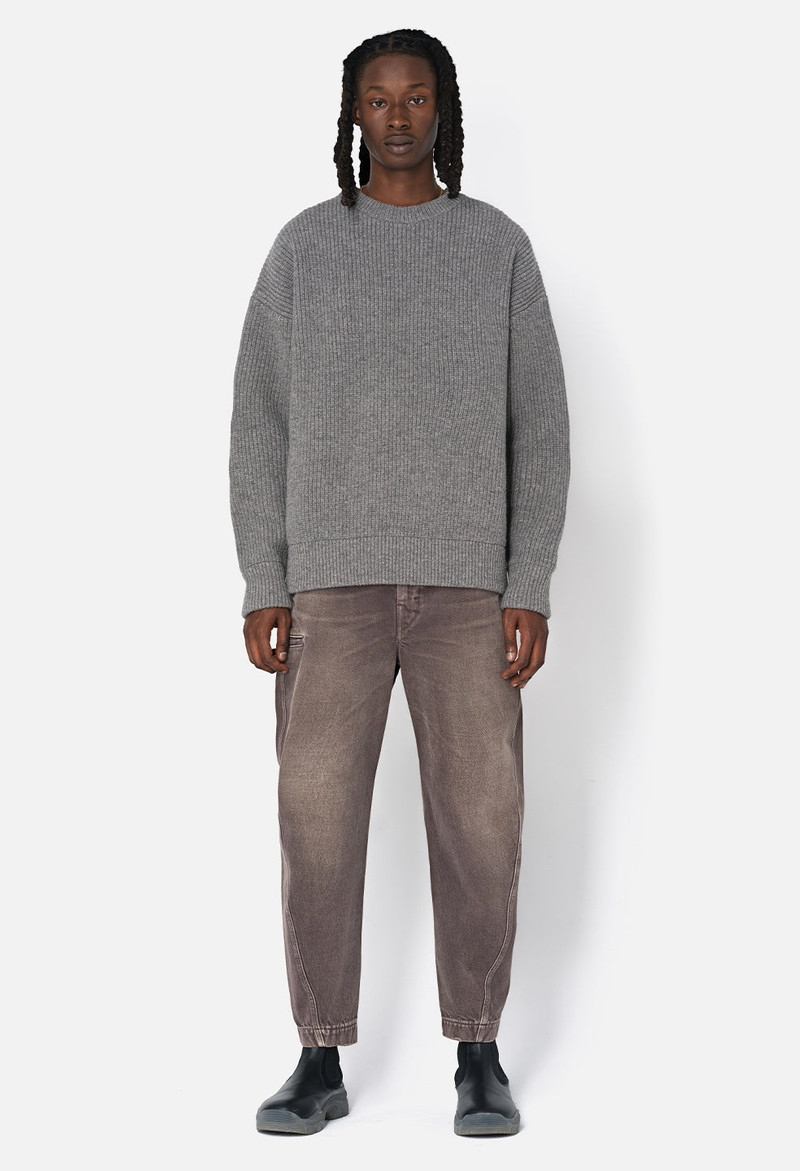 John Elliott DAKOTA KNIT OVERSIZED CREW outlook
