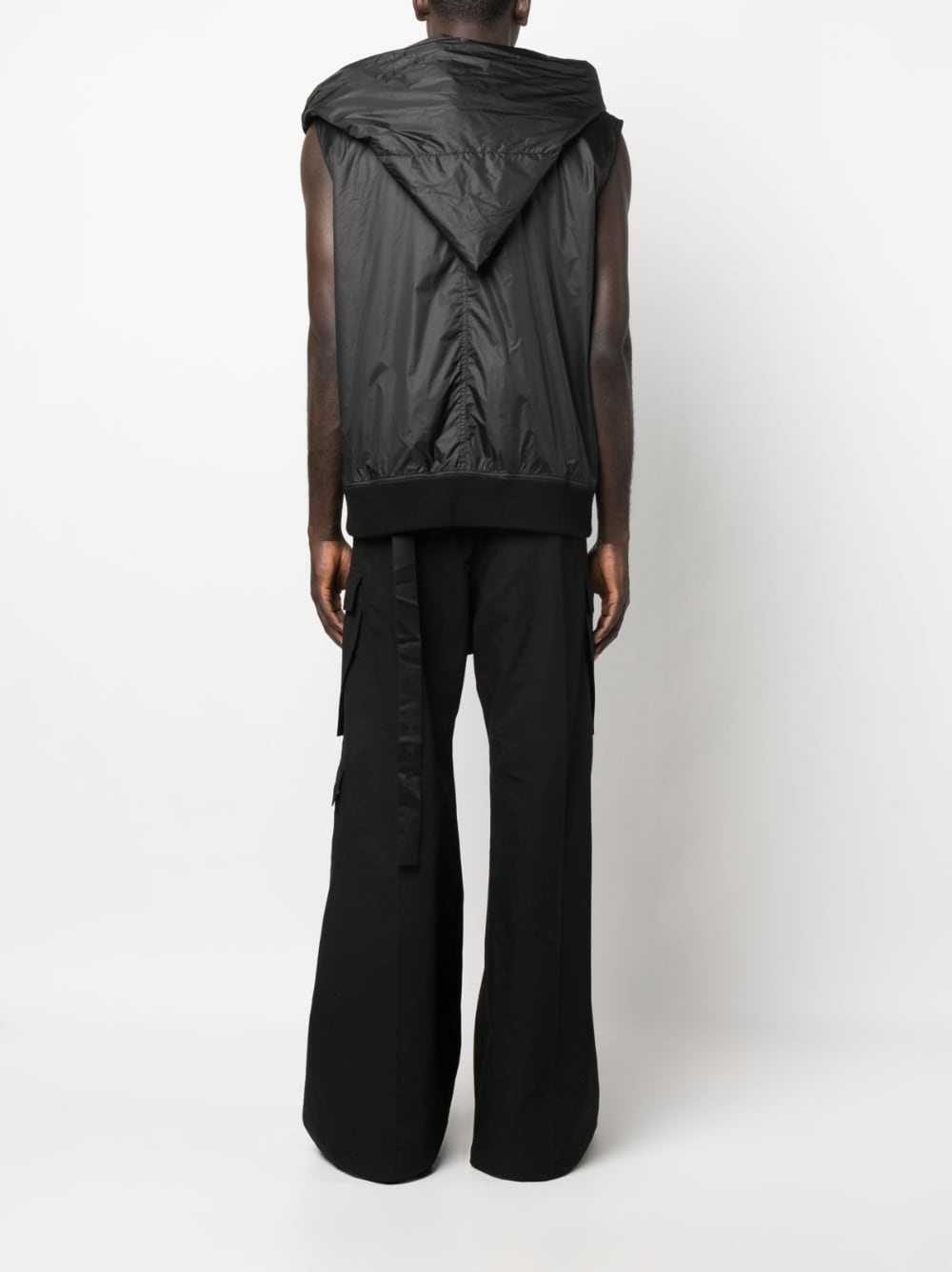 pouch-pocket zip-up hoodie - 4