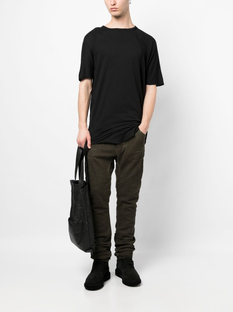 Boris Bidjan Saberi crew-neck cotton T-shirt outlook
