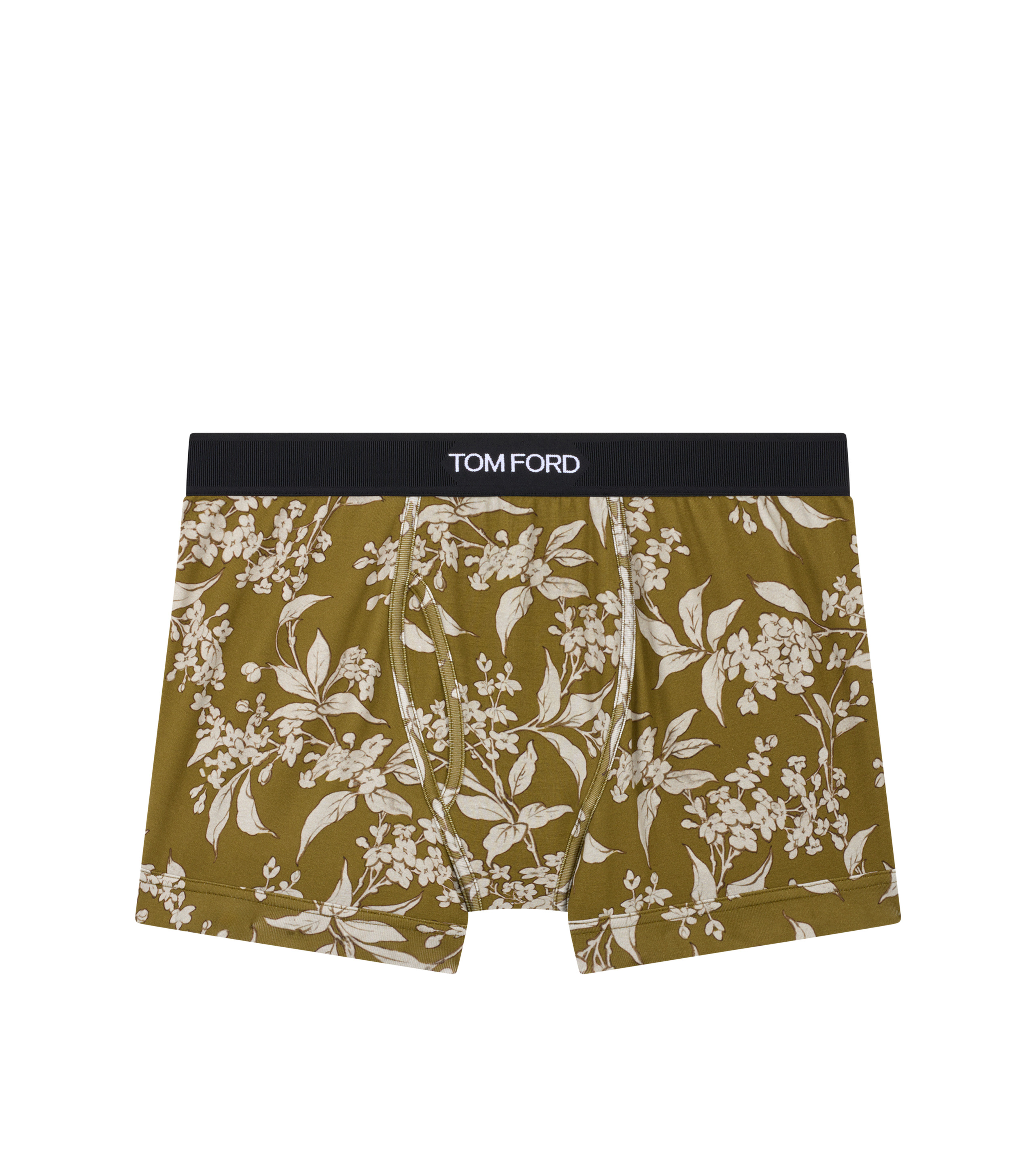 FLORAL PRINT COTTON BOXER BRIEFS - 1