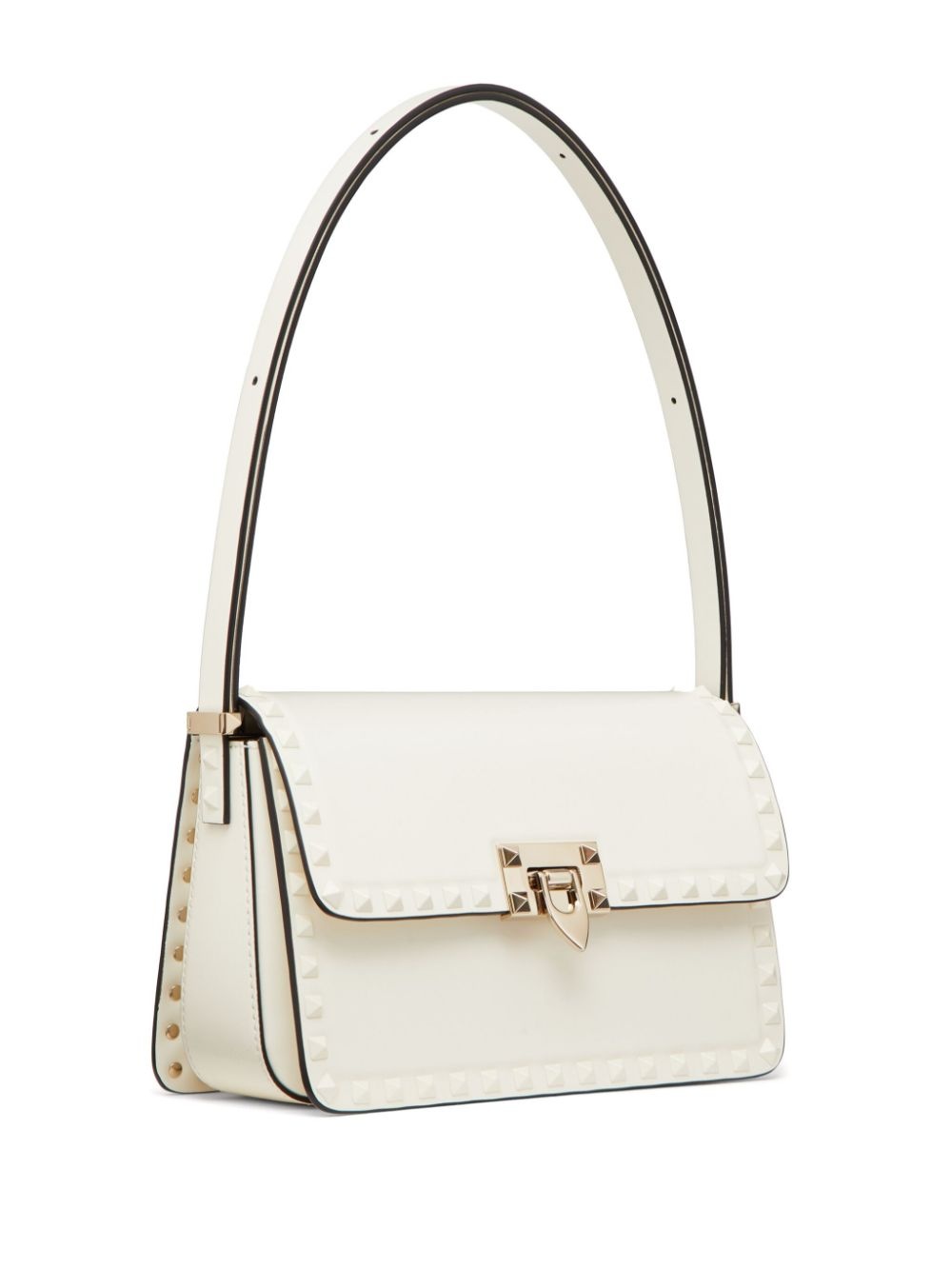 Rockstud leather shoulder bag - 3