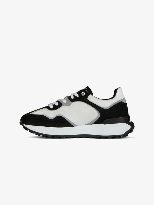 GIV RUNNER SNEAKERS IN SUEDE, LEATHER AND NYLON - 4