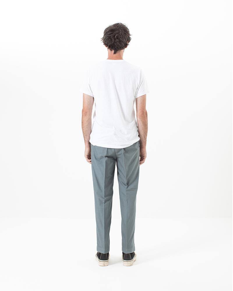 CHINO PANTS HW TAPER GREY - 4