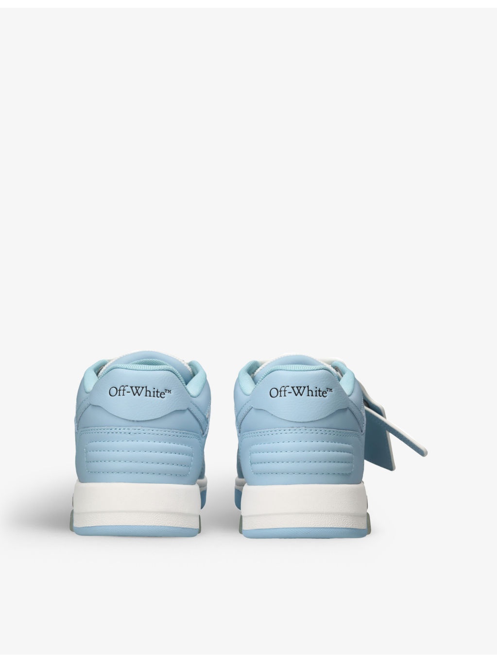 Out of Office leather low-top trainers - 4