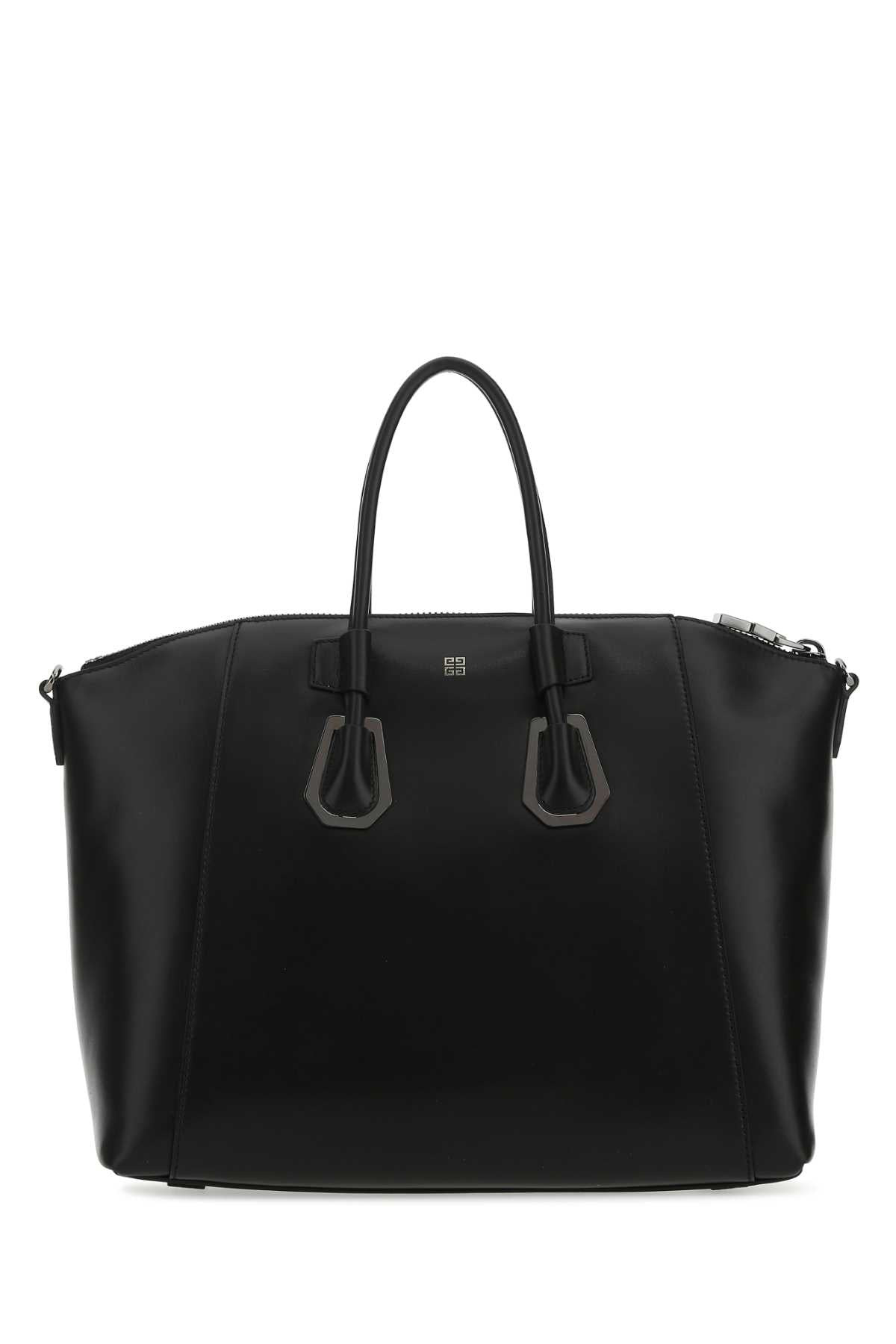 Givenchy Women Black Leather Small Antigona Sport Handbag - 3
