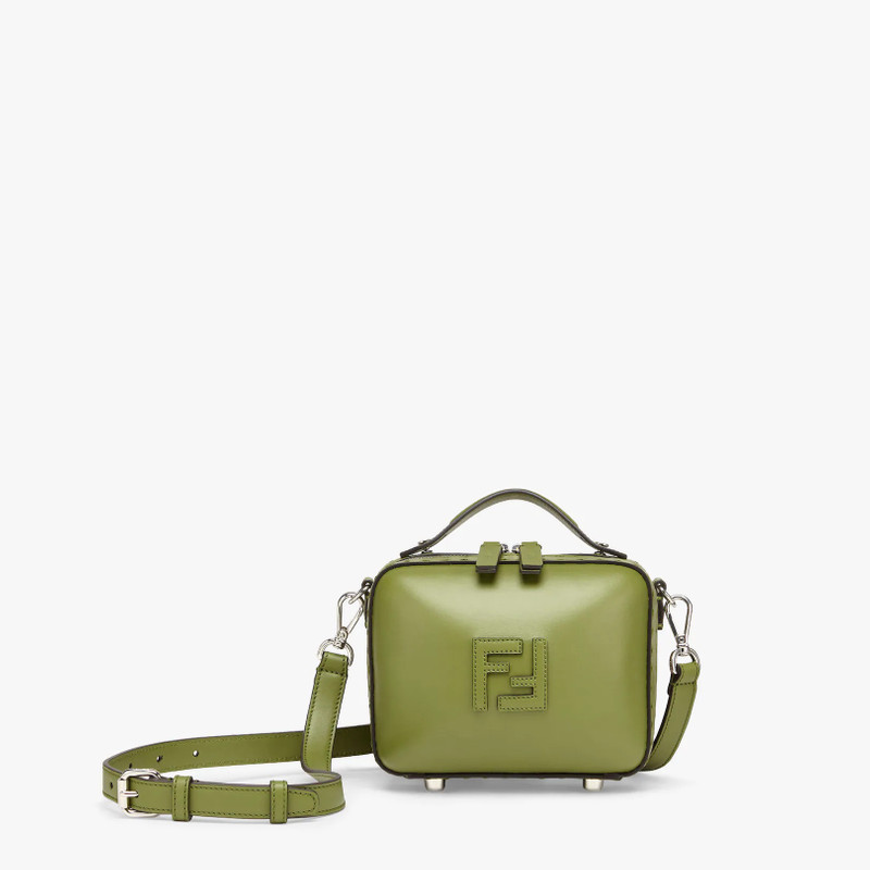 Green leather mini-bag 1