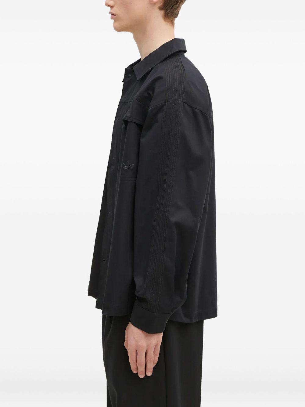 pocket-detail shirt - 3