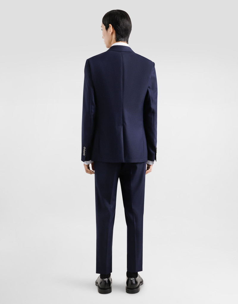 Wool pants with double darts 3