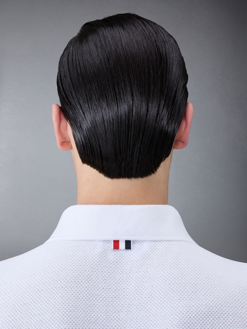 Textured Cotton Tuck Rib Polo 4