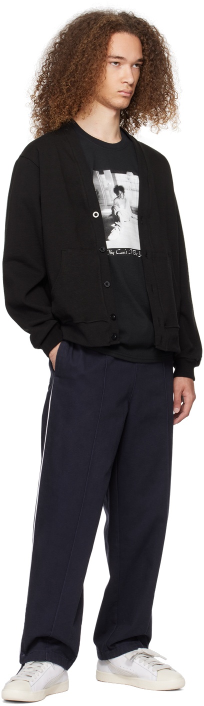 Black The Cure Patch Cardigan - 5
