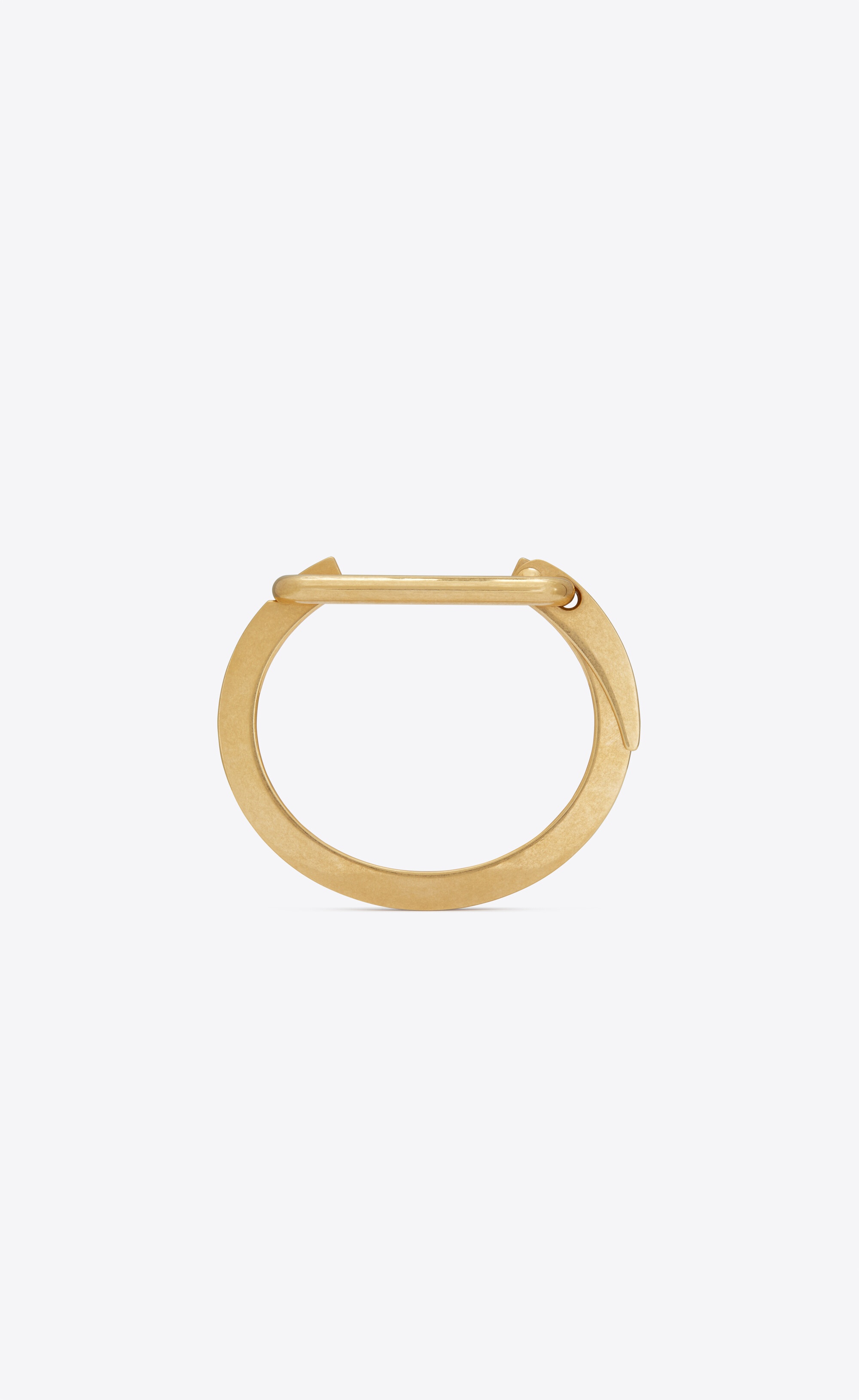 carabiner bracelet in metal - 1