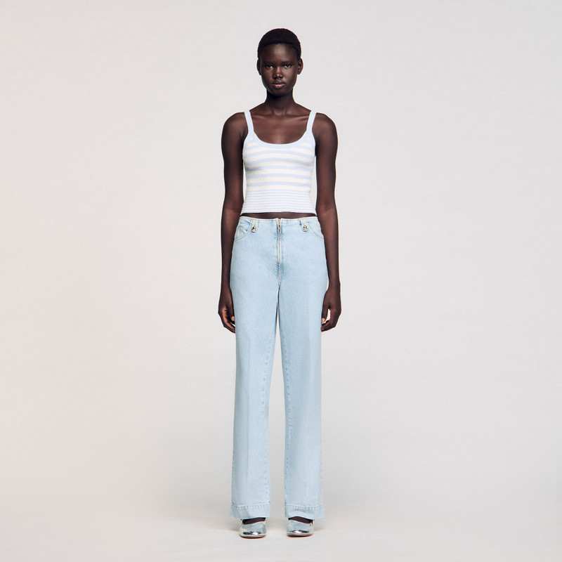FADED WIDE-LEG JEANS 3