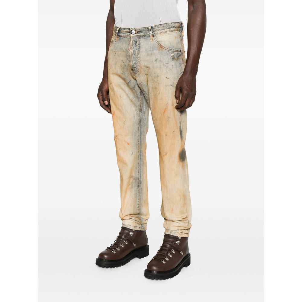 Dsquared2 Neutrals Denim - Regular & Straight-Leg Jeans Men - 4