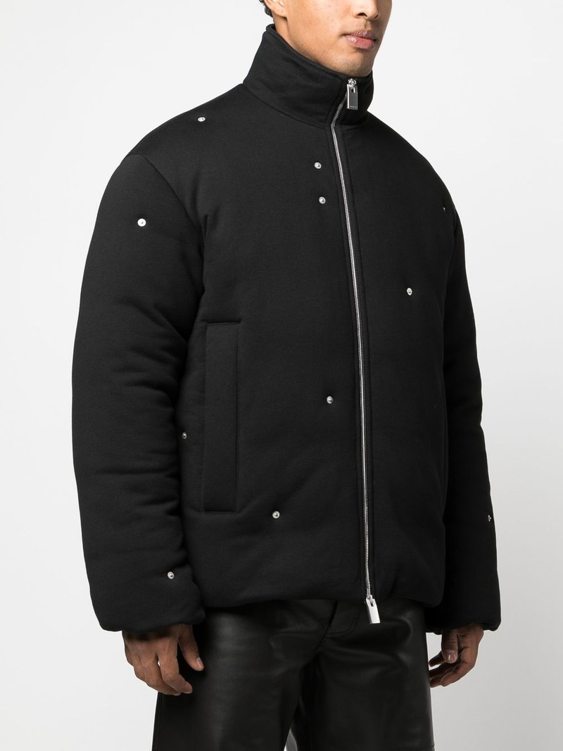 padded stud-detail jacket 3
