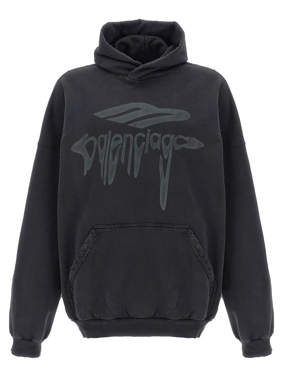 Balenciaga '3B Liquefied' Hoodie - 1