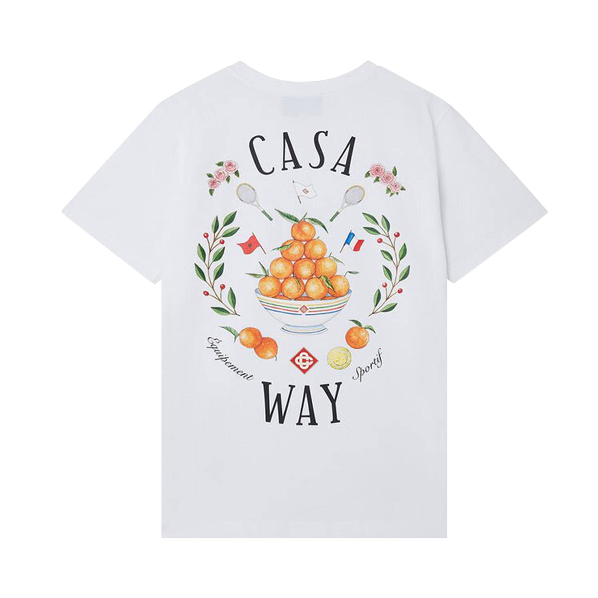 Casablanca Casa Way T-Shirt 'White' - 2