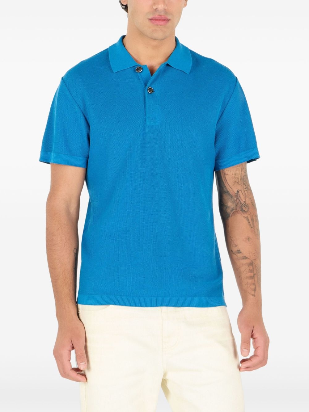 cotton polo shirt - 3