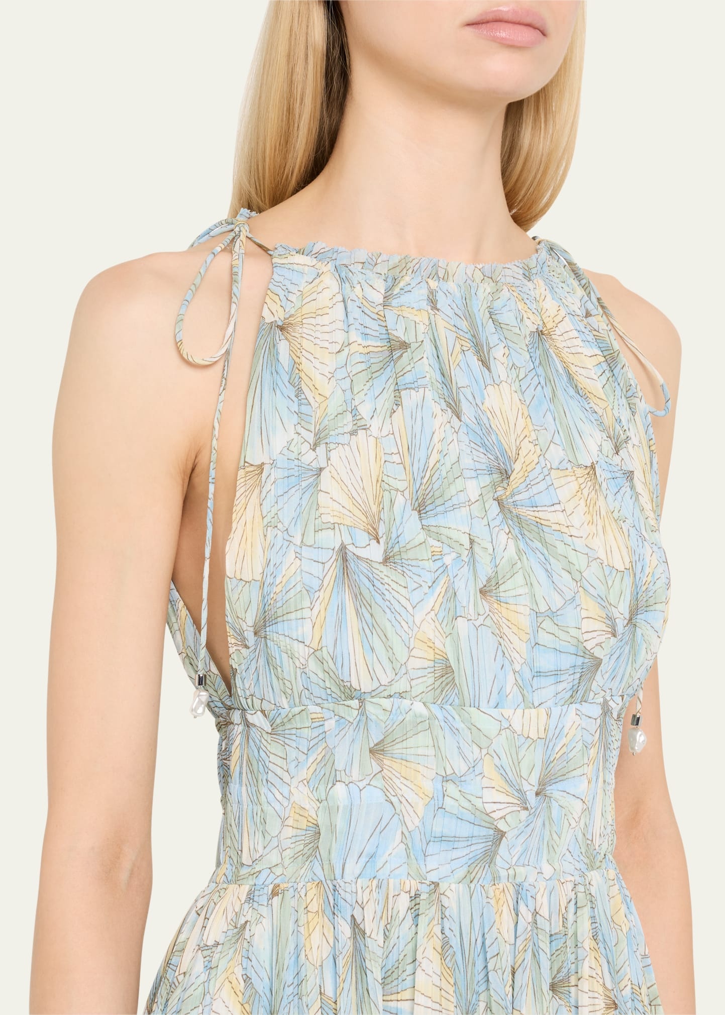 Yardley High-Neck Maxi Dress - 5